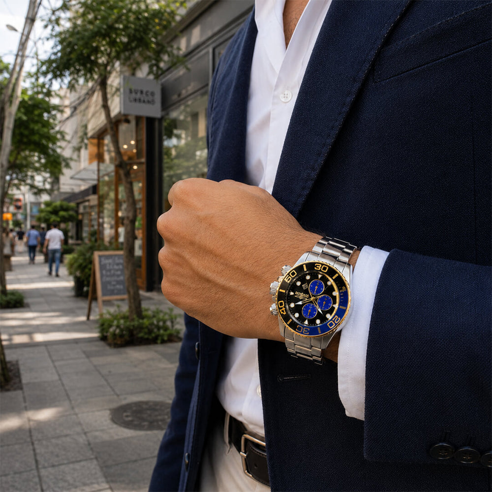 Reloj Invicta Grand Diver 48588 Hombre Acero Plateado