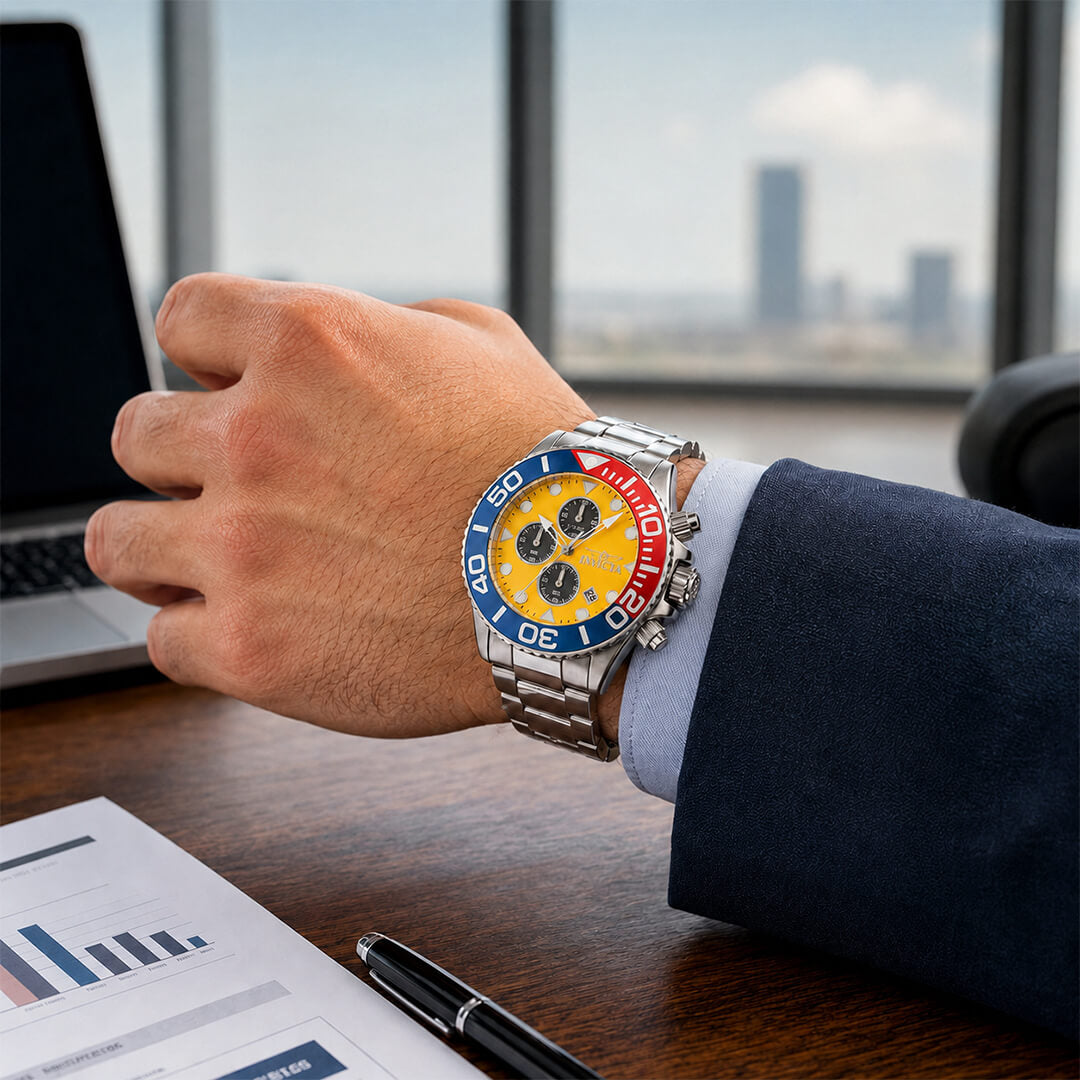 Reloj Invicta Grand Diver 48585 Hombre Acero Plateado
