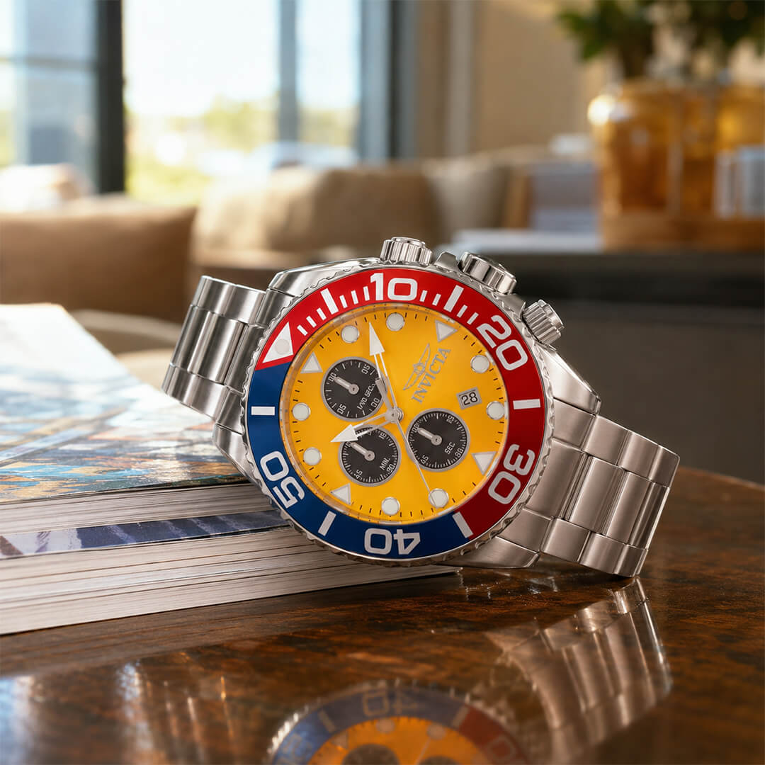 Reloj Invicta Grand Diver 48585 Hombre Acero Plateado