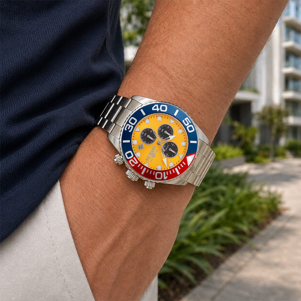 Reloj Invicta Grand Diver 48585 Hombre Acero Plateado