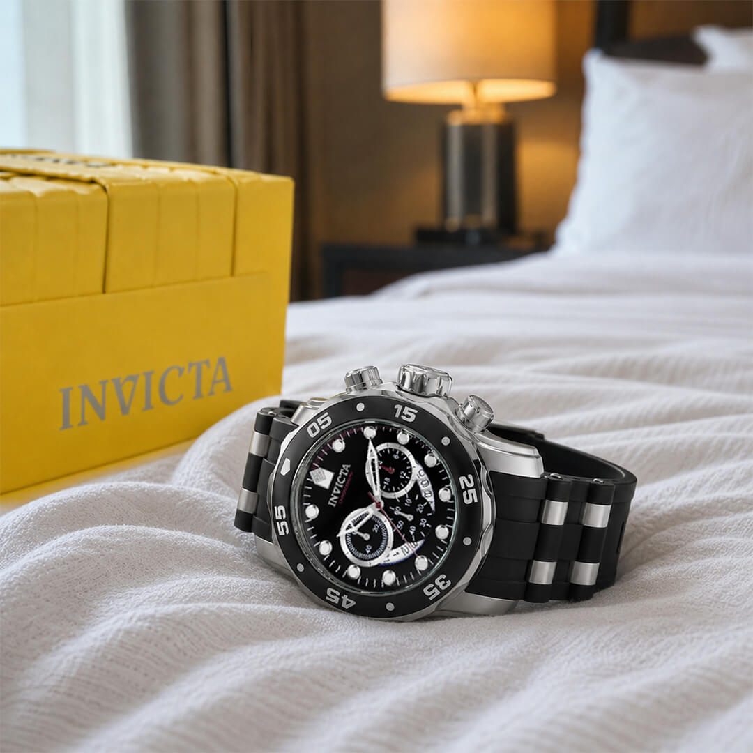 Reloj Invicta Scuba 37230 Hombre Deportivo Negro