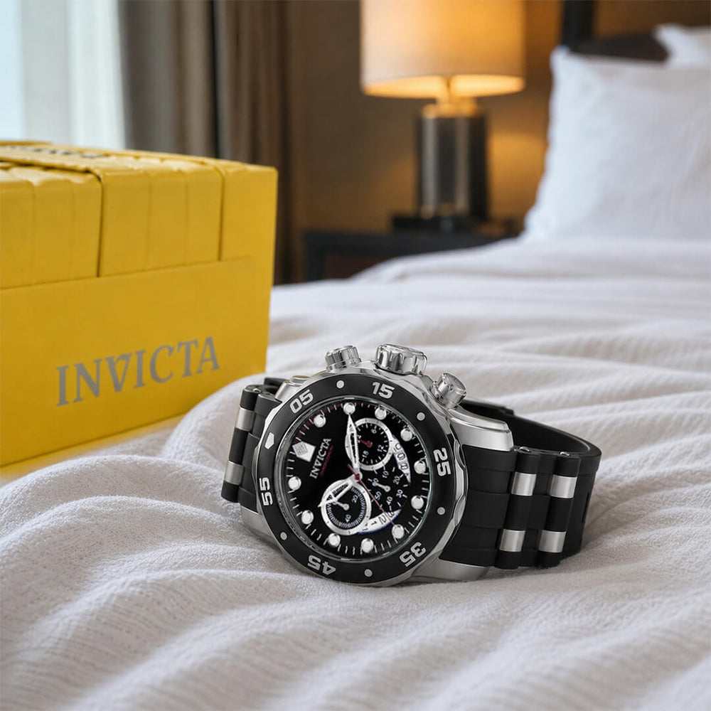 Reloj Invicta Scuba 37230 Hombre Deportivo Negro
