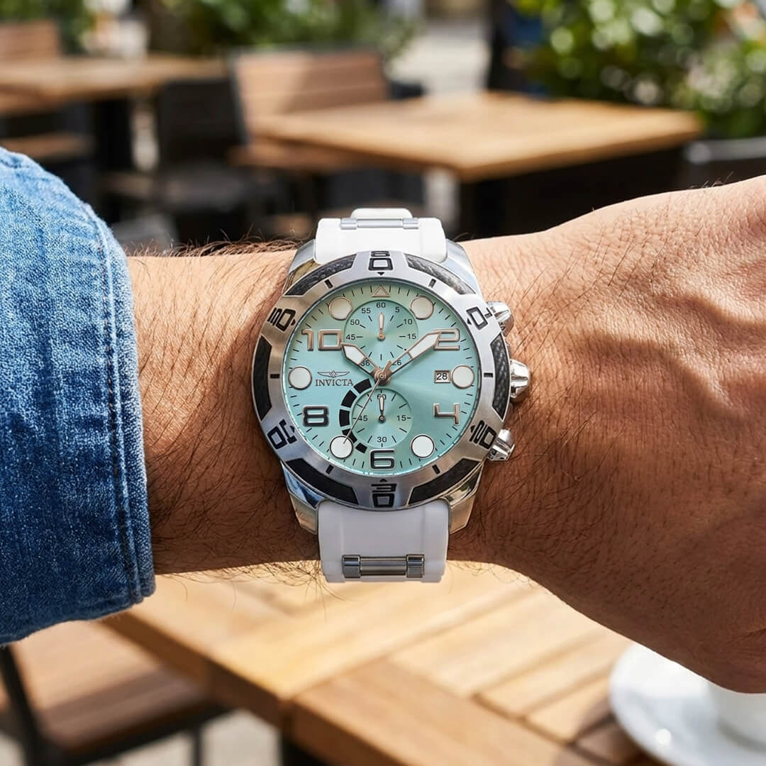 Reloj Invicta Bolt 50584 Hombre Deportivo Blanco