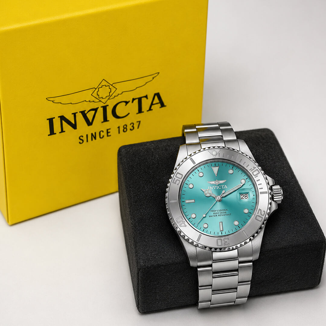 Reloj Invicta Pro Diver 50586 Hombre Acero Celeste
