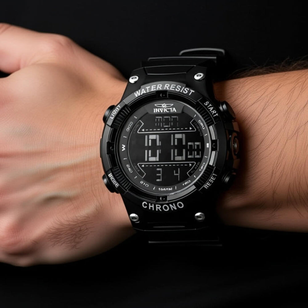 Reloj Invicta Racing 49040 Hombre Digital Negro