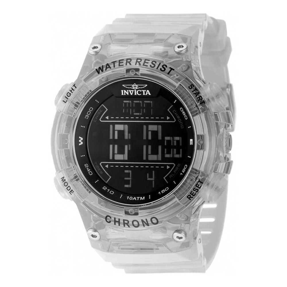 Reloj Invicta Racing 49041 Hombre Digital Transparente