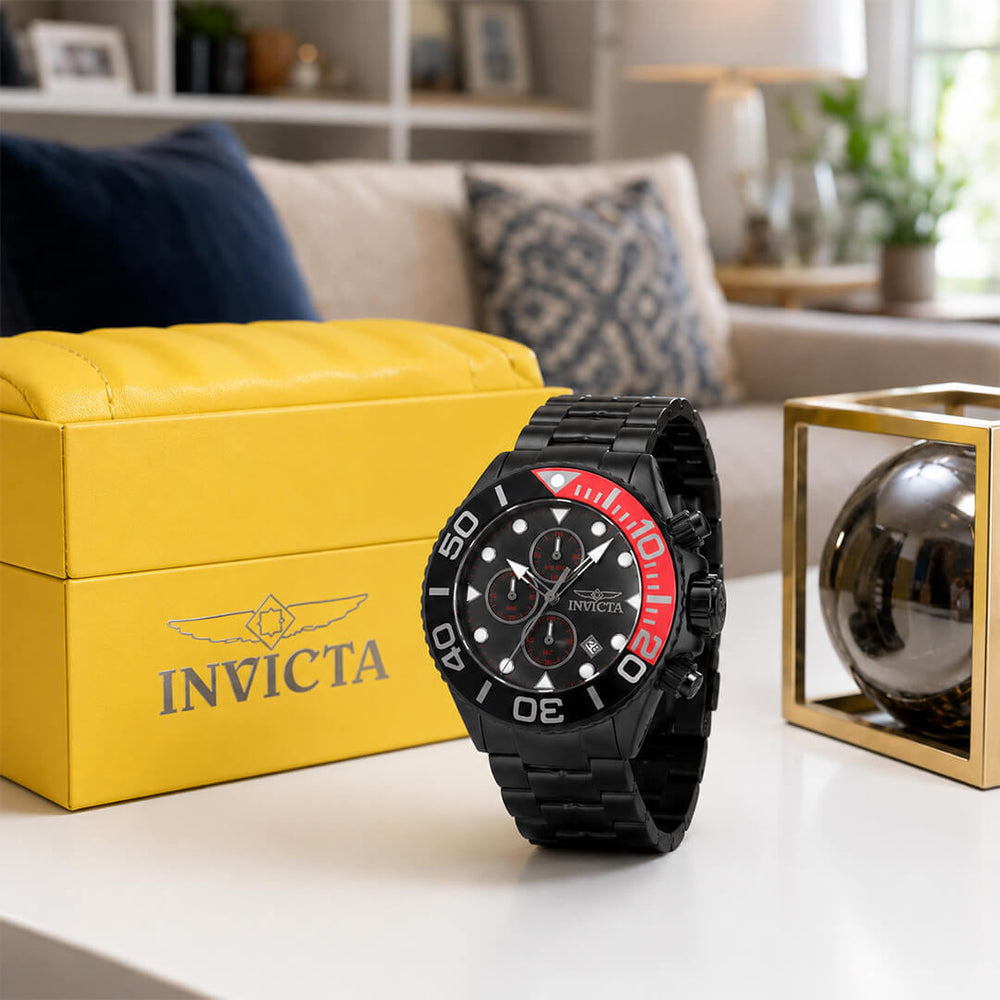 Reloj Invicta Grand Diver 48591 Hombre Acero Negro