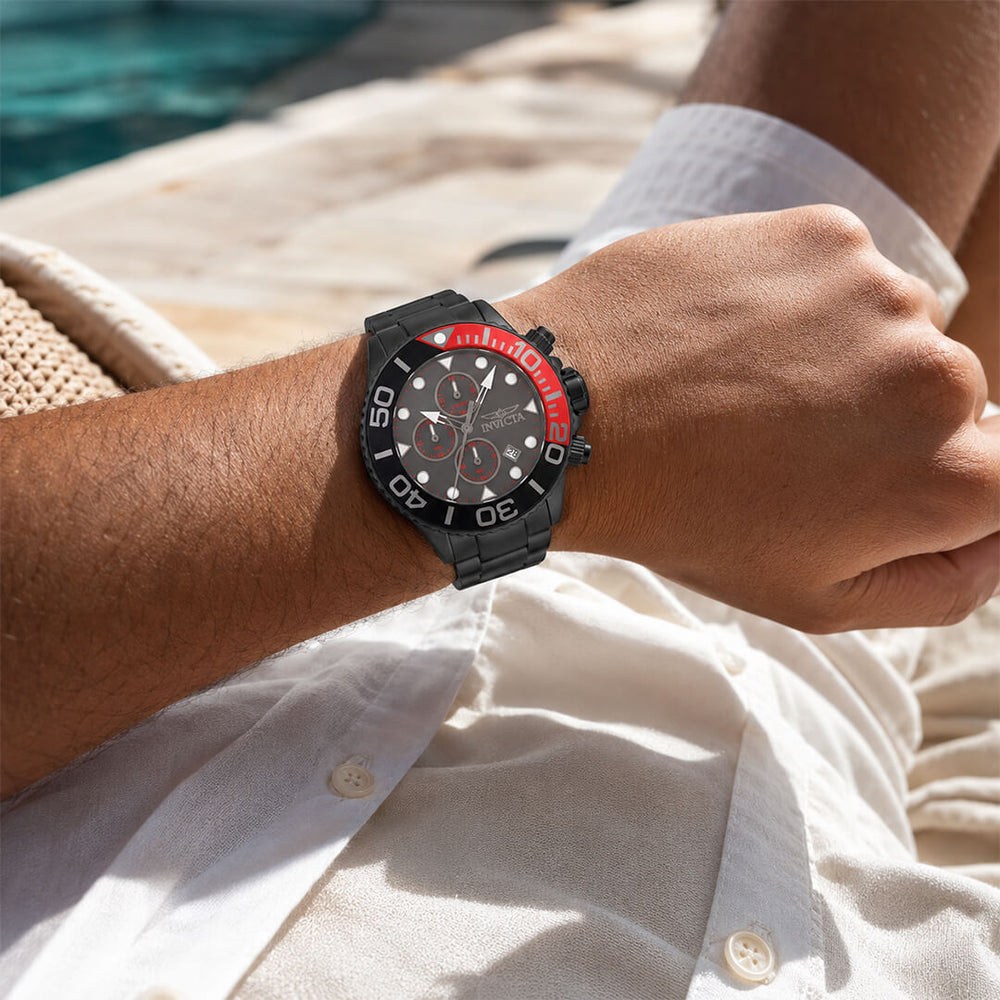 Reloj Invicta Grand Diver 48591 Hombre Acero Negro