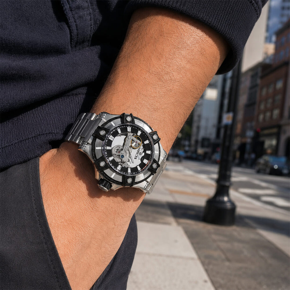 Reloj Invicta Bolt 49057 Hombre Automático Plateado