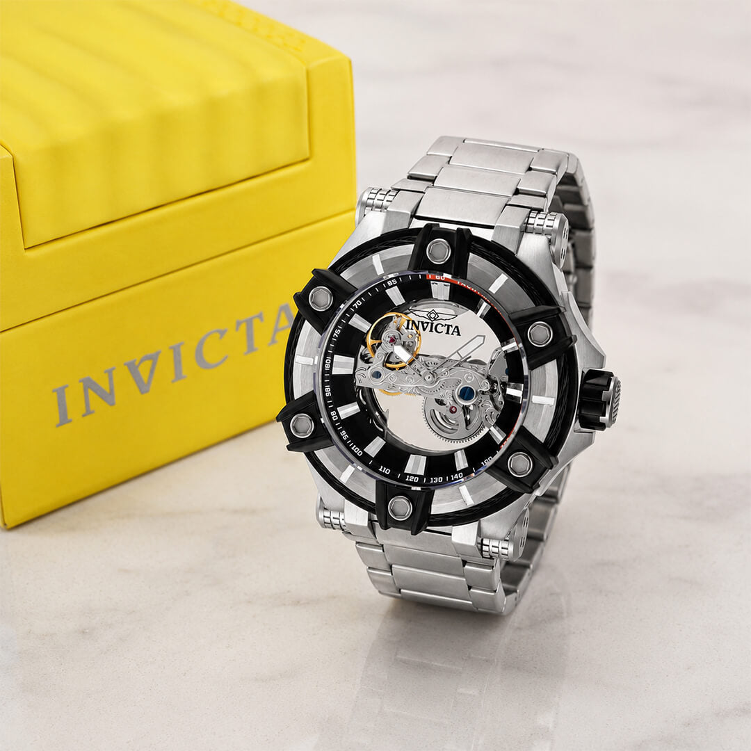 Reloj Invicta Bolt 49057 Hombre Automático Plateado