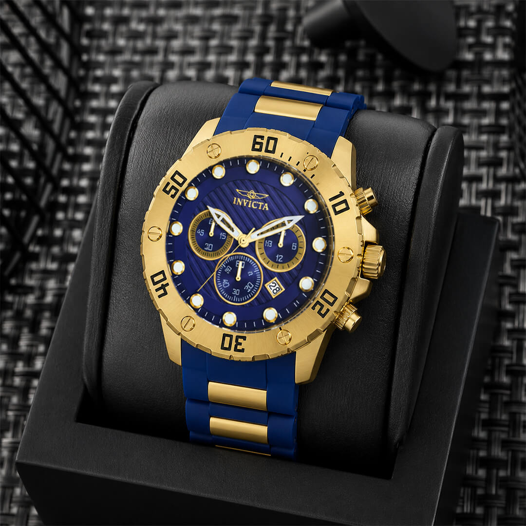 Reloj Invicta Scuba 20280 Hombre Silicona Azul