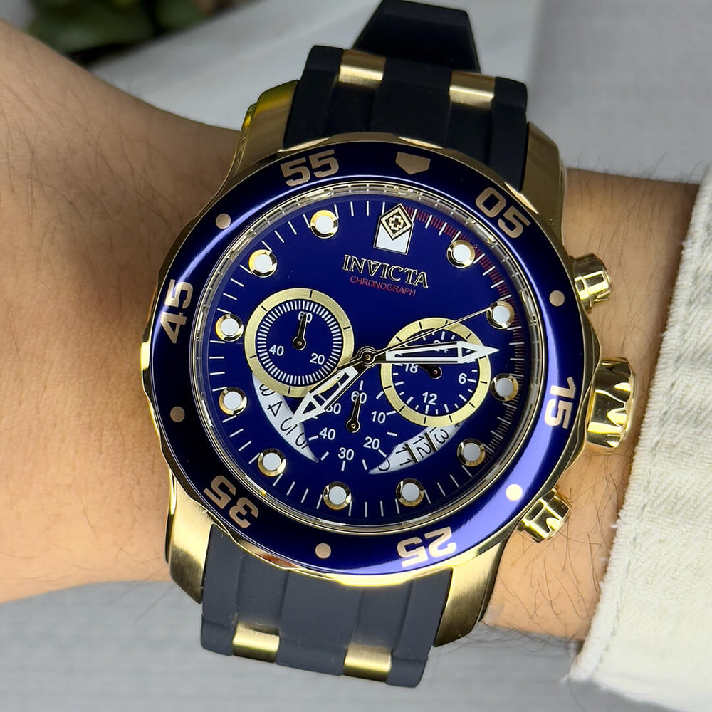 Reloj Invicta Scuba 6983 Hombre Deportivo Negro