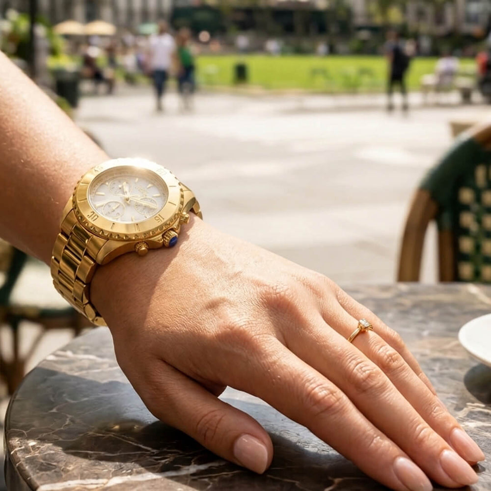 Reloj Invicta Angel 29107 Mujer Acero Dorado