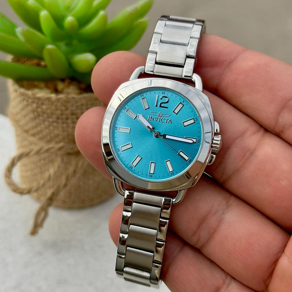 Reloj Invicta Wildflower 47325 Mujer Acero Plateado