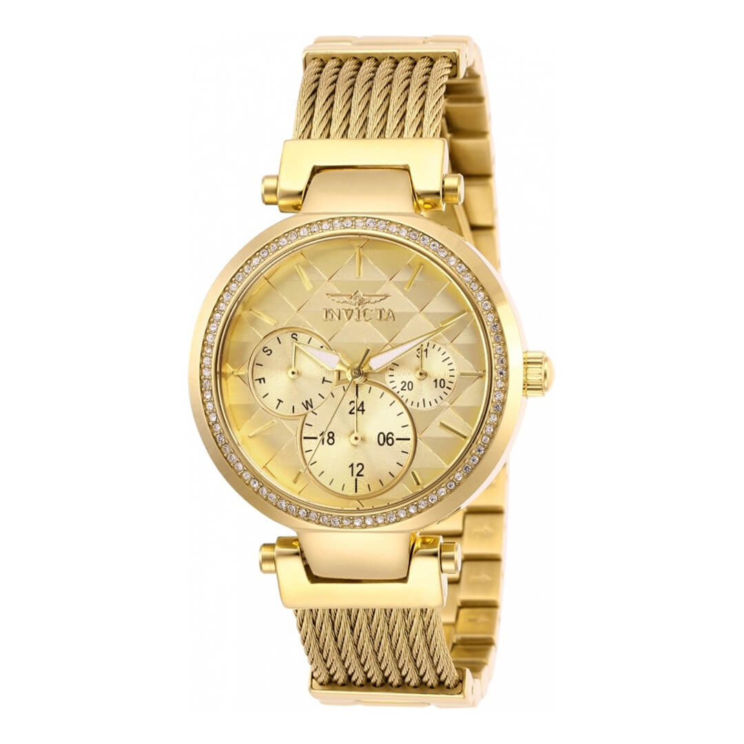 Reloj Invicta Angel 28918 Mujer Acero Dorado