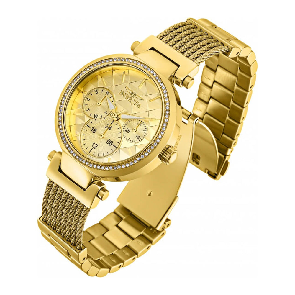 Reloj Invicta Angel 28918 Mujer Acero Dorado