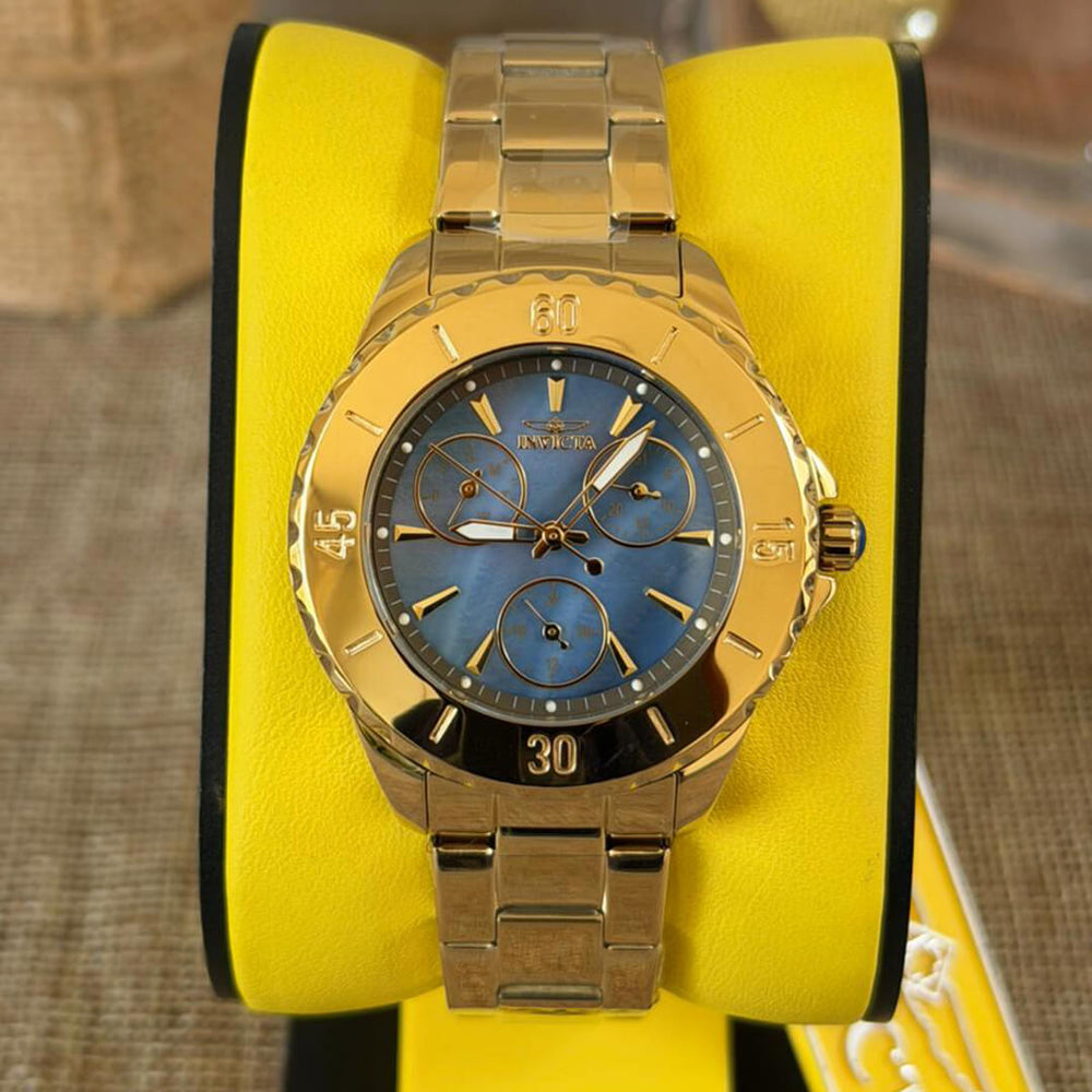 Reloj Invicta Angel 29109 Mujer Acero Dorado