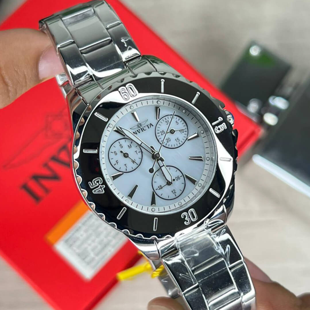 Reloj Invicta Angel 29106 Mujer Acero Plateado