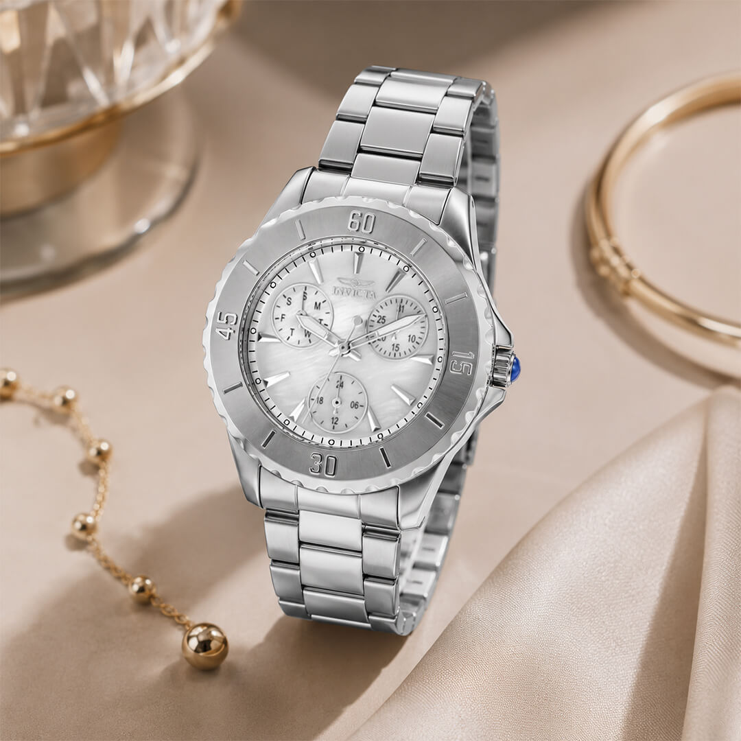 Reloj Invicta Angel 29106 Mujer Acero Plateado