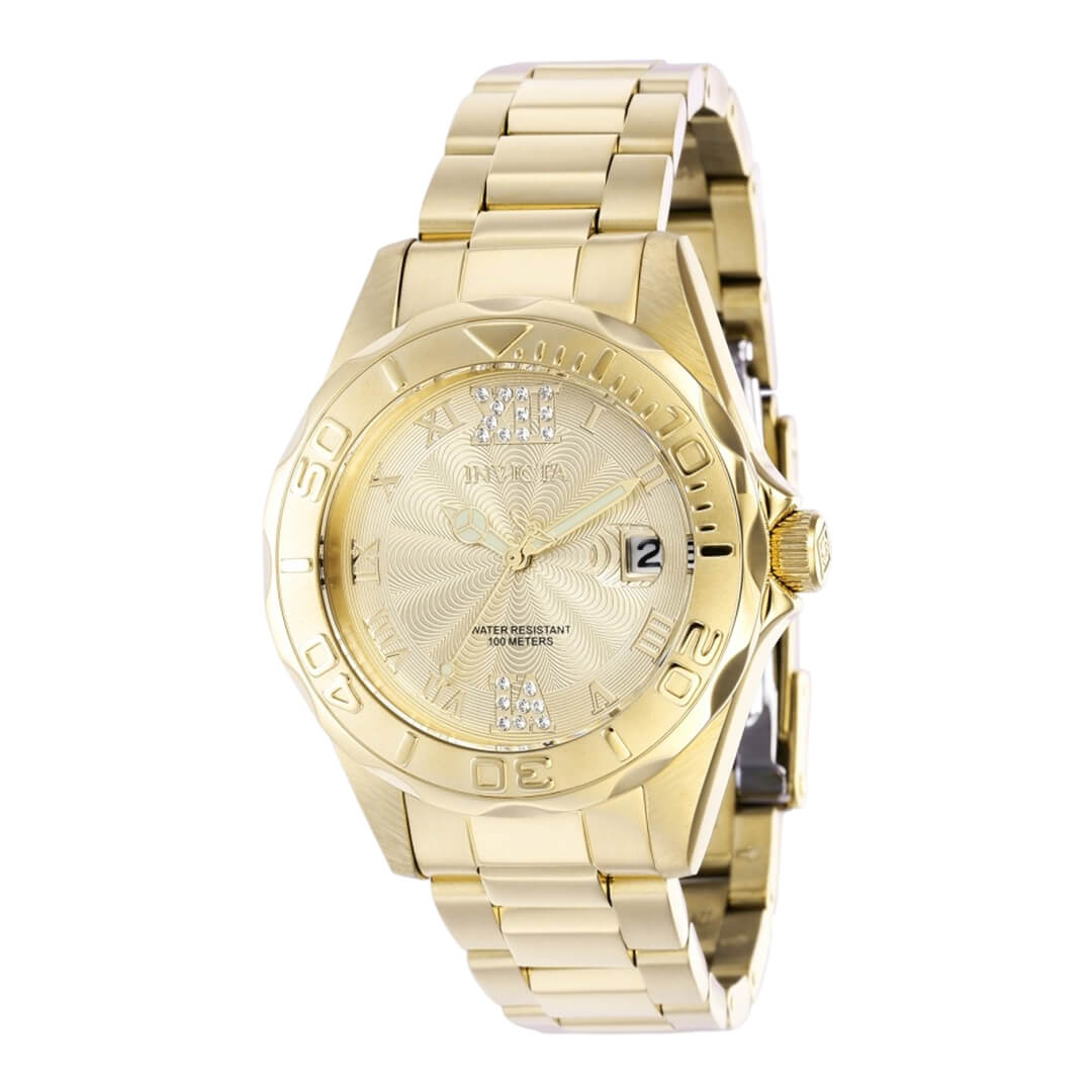 Reloj Invicta Pro Diver 42739 Mujer Acero Dorado