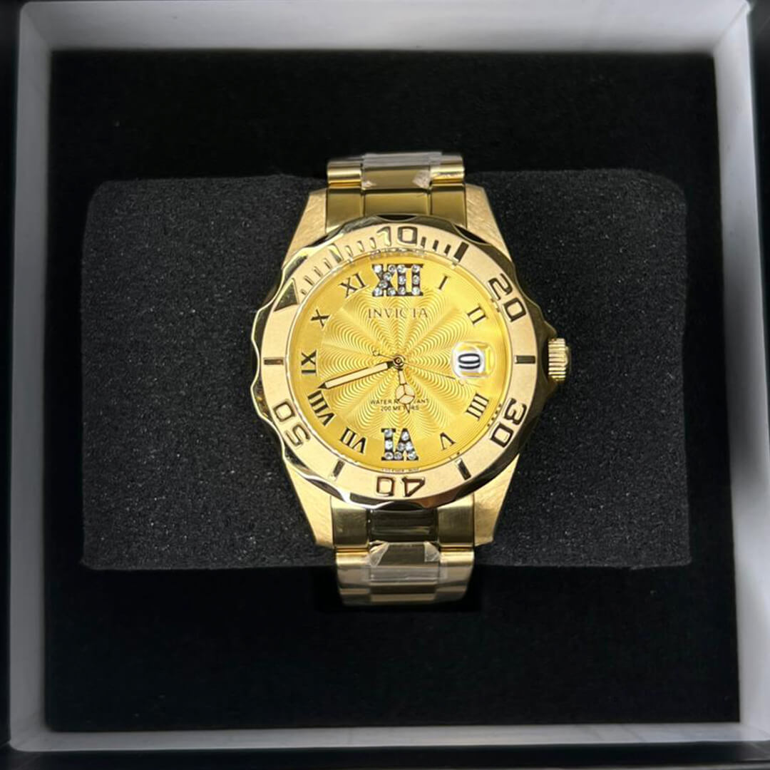 Reloj Invicta Pro Diver 42739 Mujer Acero Dorado