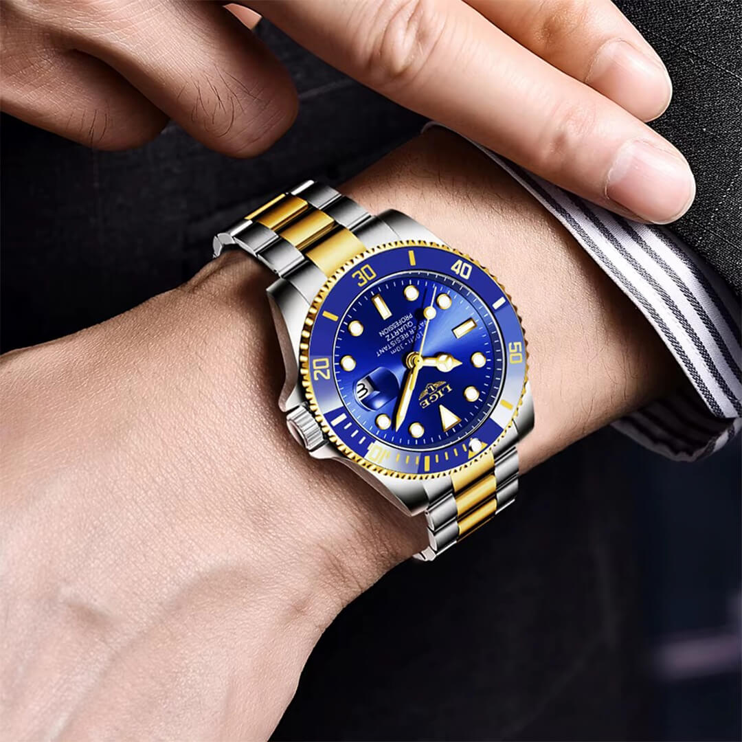 Reloj Lige Hombre Acero Plateado | LIG-6