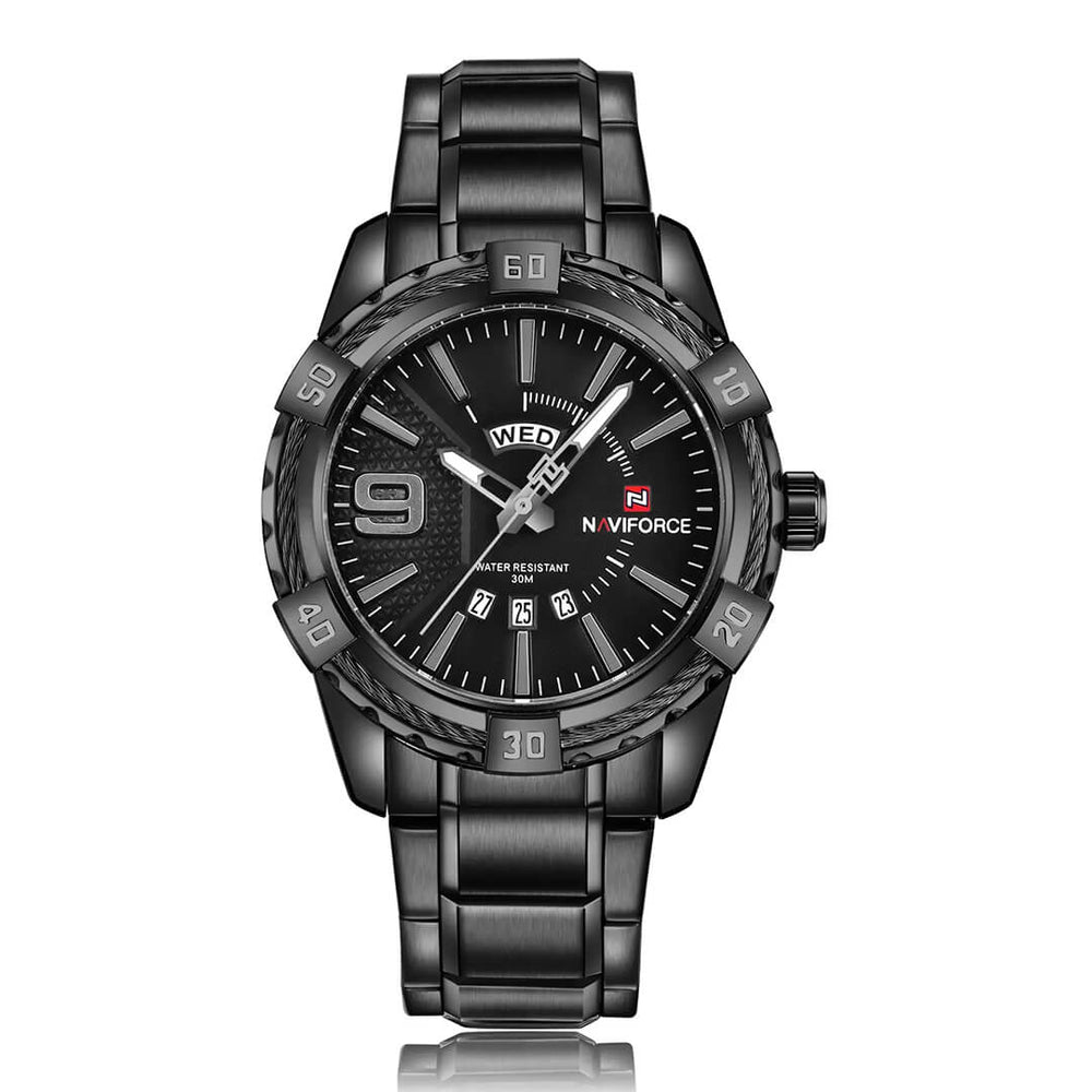 Reloj Naviforce NAV-128 Hombre Acero Negro
