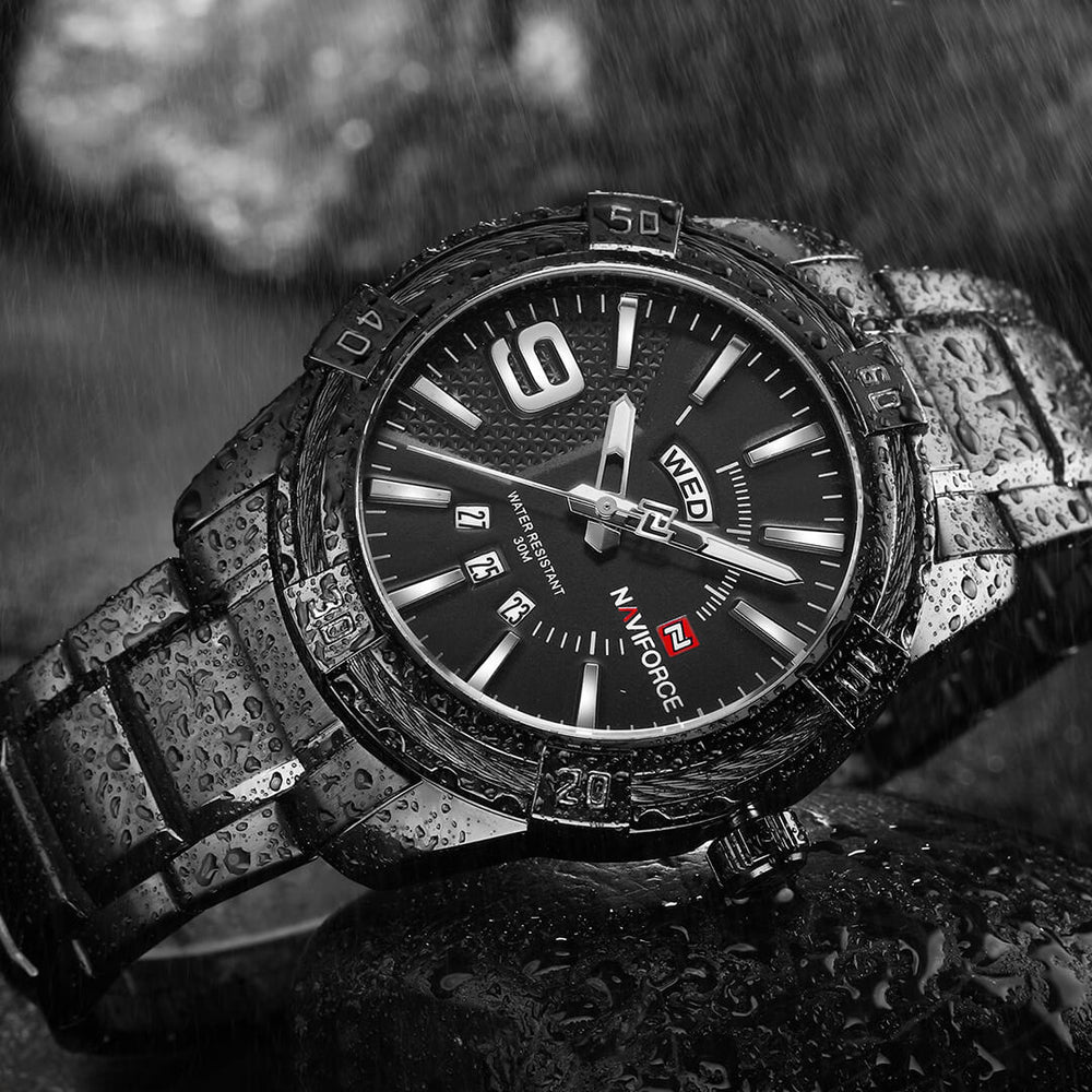 Reloj Naviforce NAV-128 Hombre Acero Negro