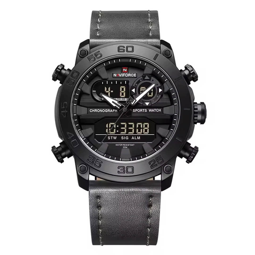 Reloj Naviforce NAV-131 Hombre Cuero Gris