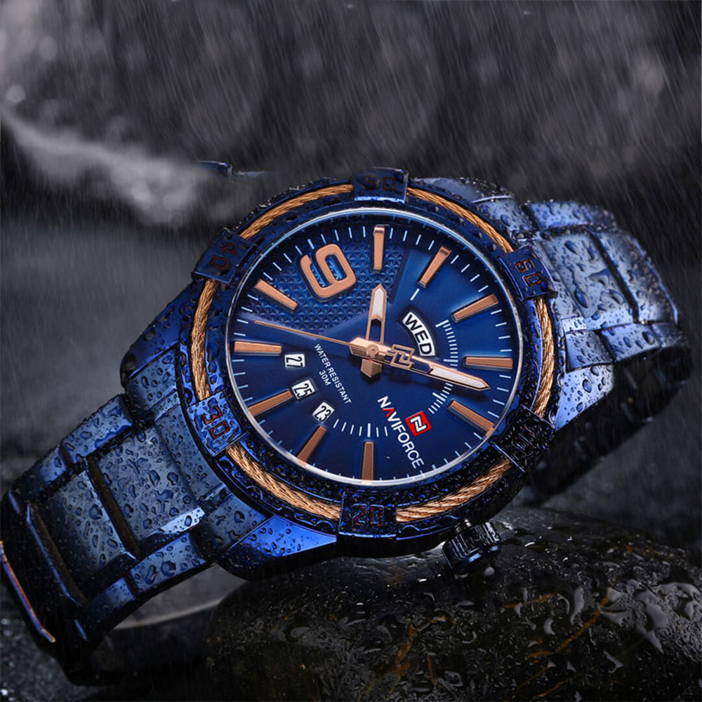 Reloj Naviforce NAV-142 Hombre Acero Azul