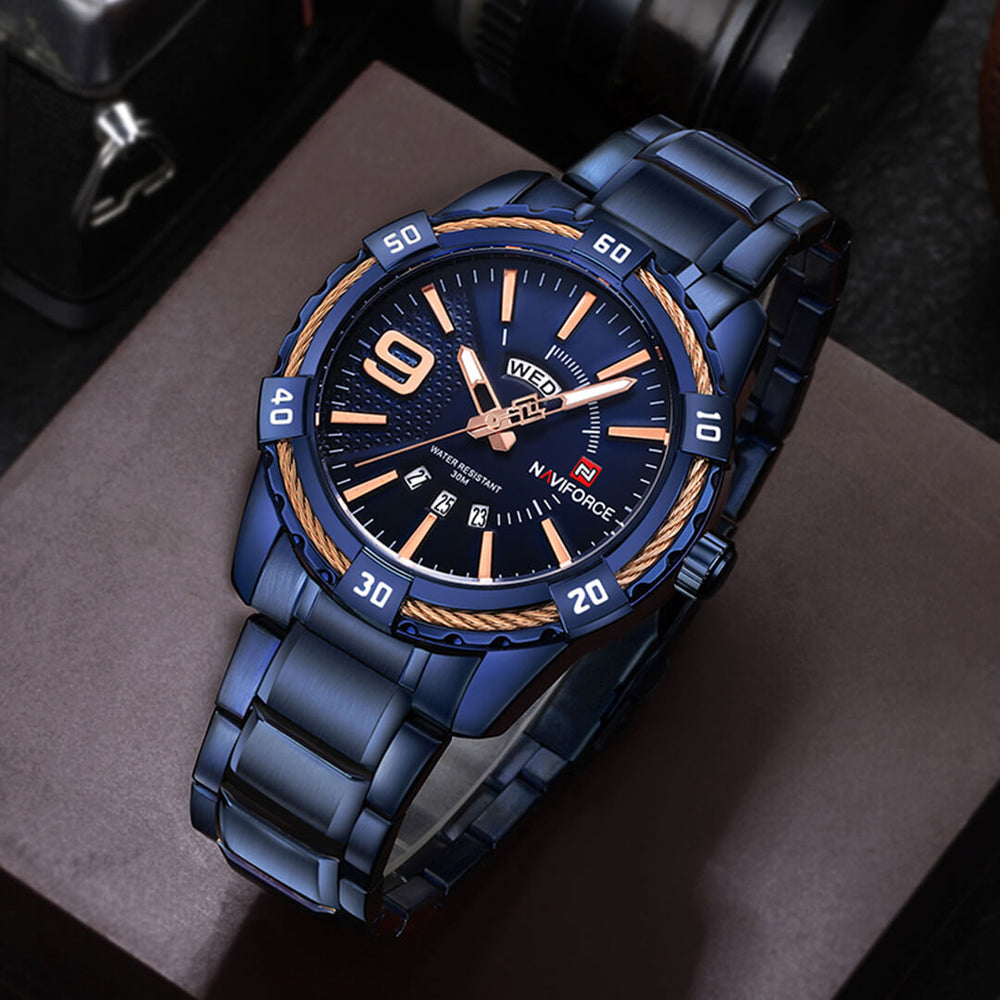 Reloj Naviforce NAV-142 Hombre Acero Azul