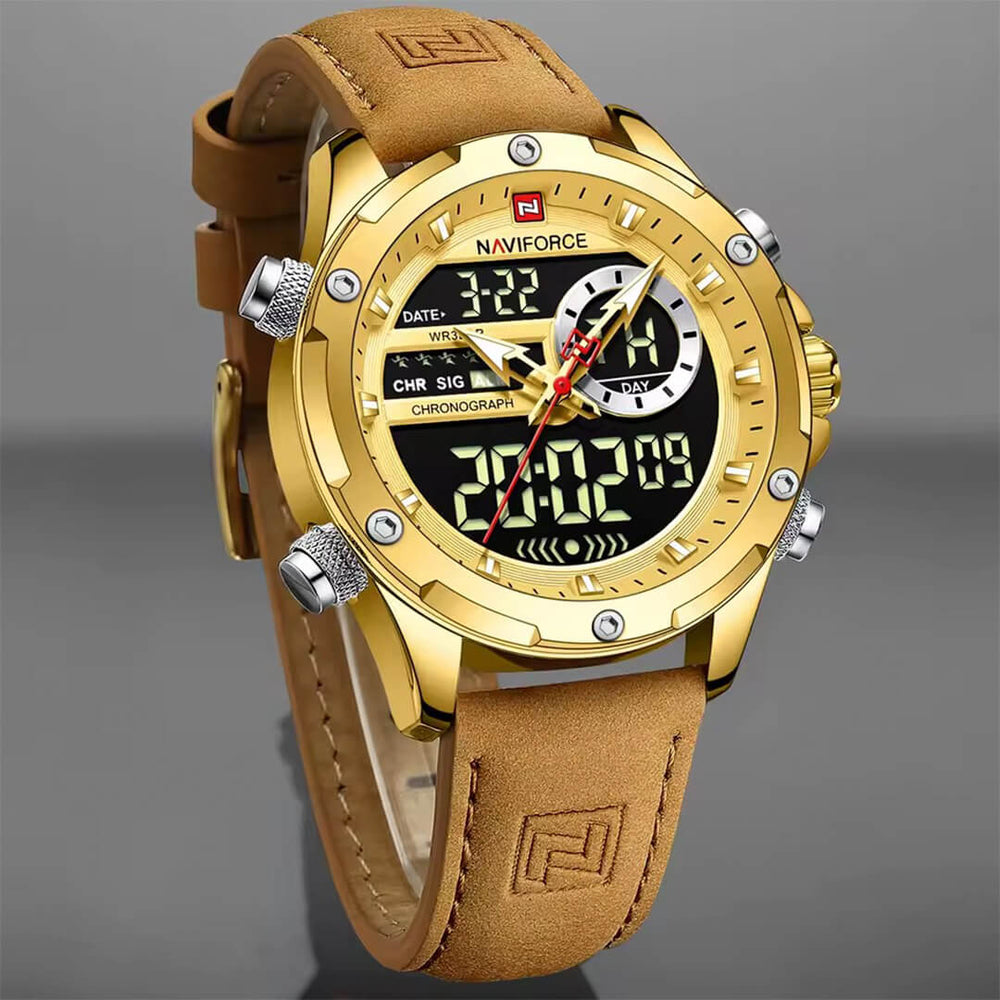 Reloj Naviforce NAV-143 Hombre Cuero Camel