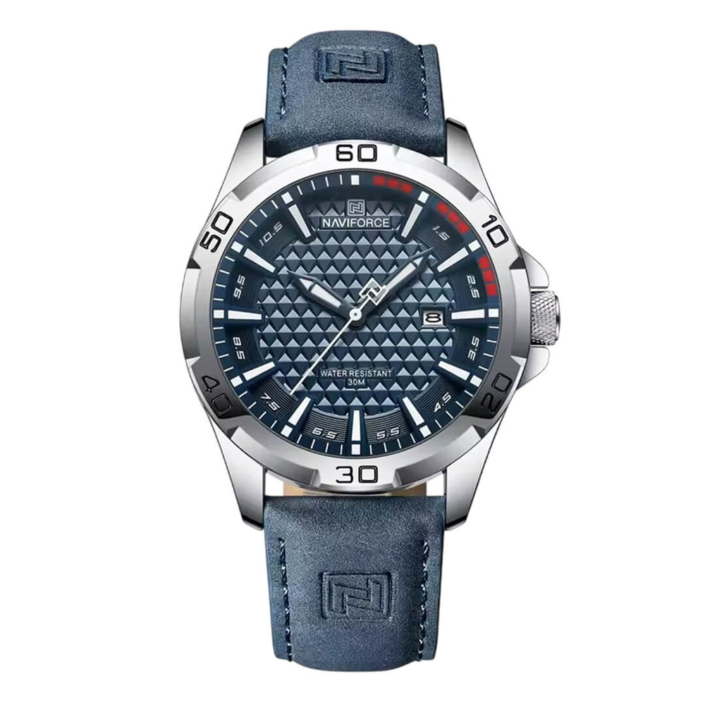 Reloj Naviforce NAV-145 Hombre Cuero Azul