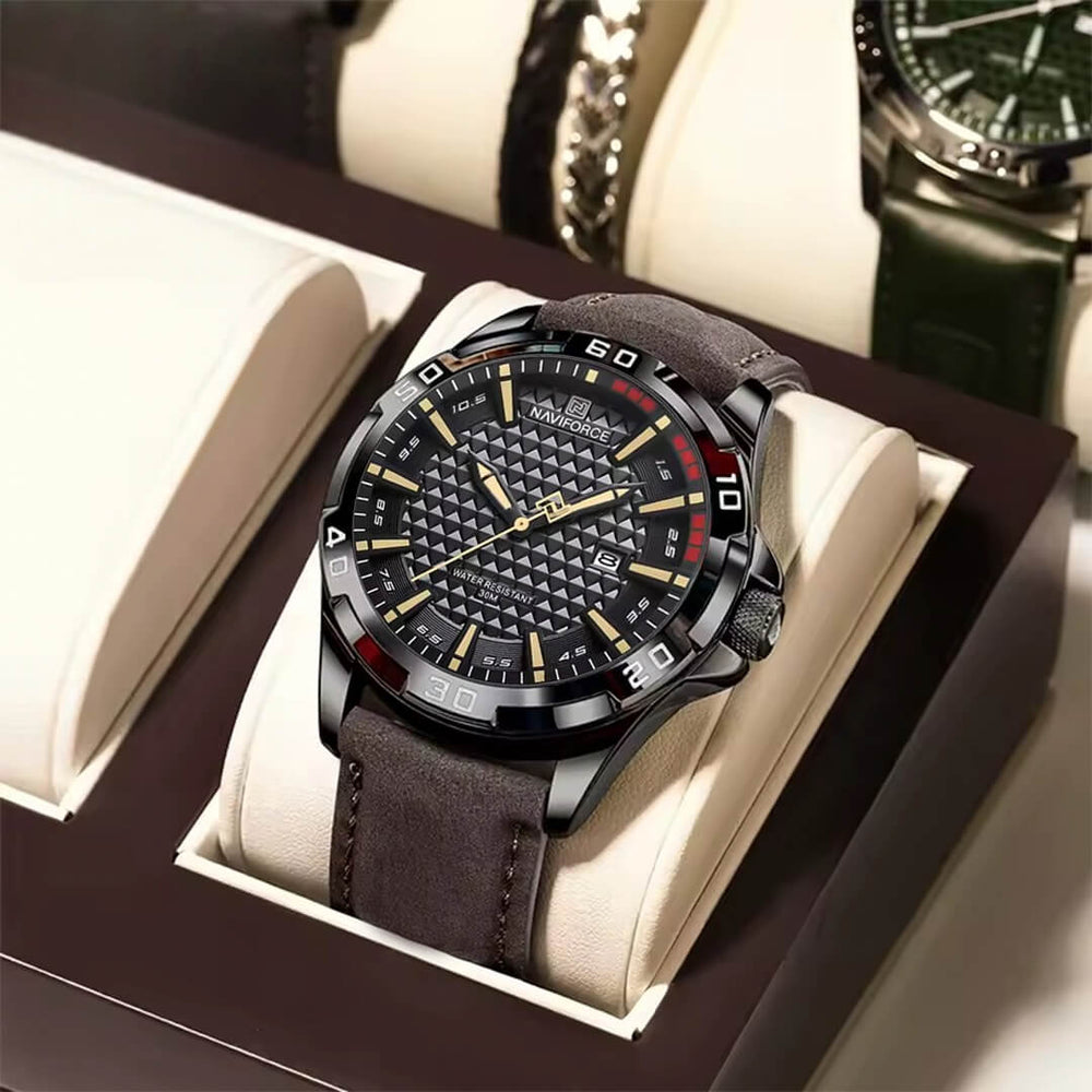 Reloj Naviforce NAV-148 Hombre Cuero Marrón
