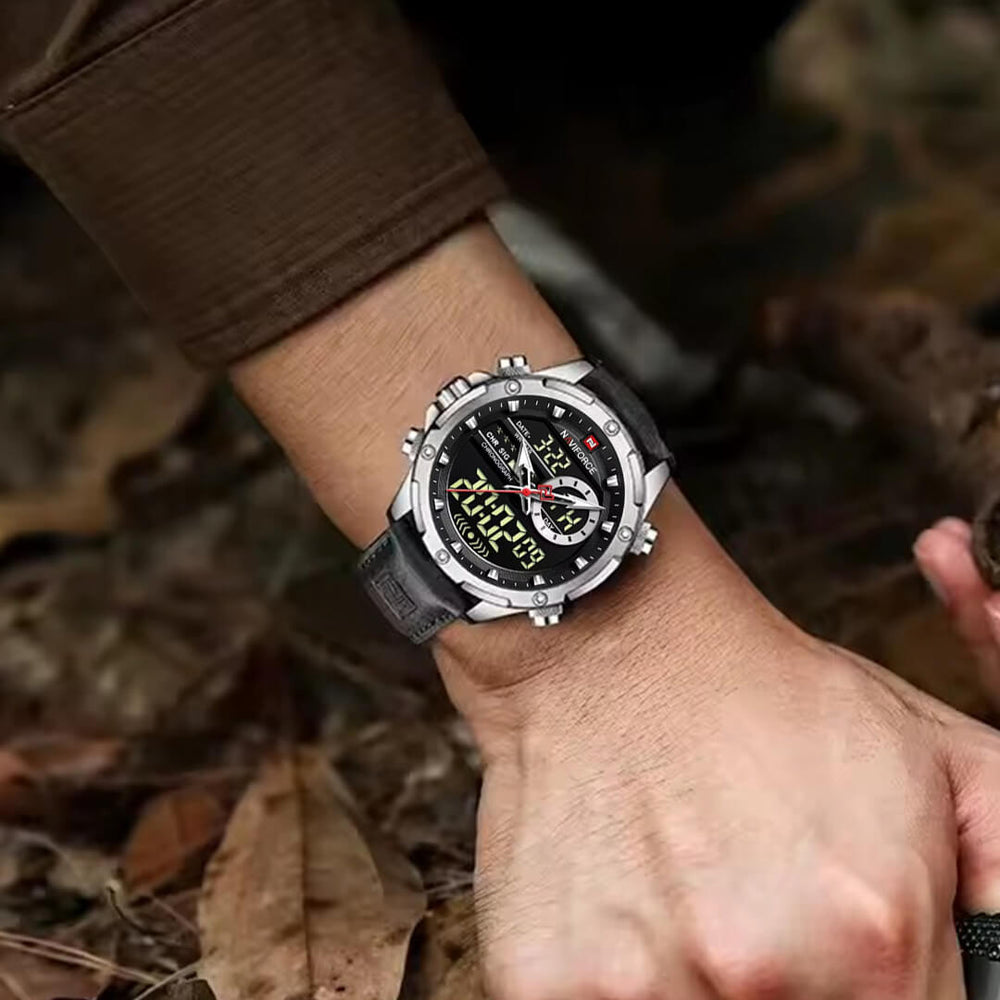 Reloj Naviforce NAV-150 Hombre Cuero Negro