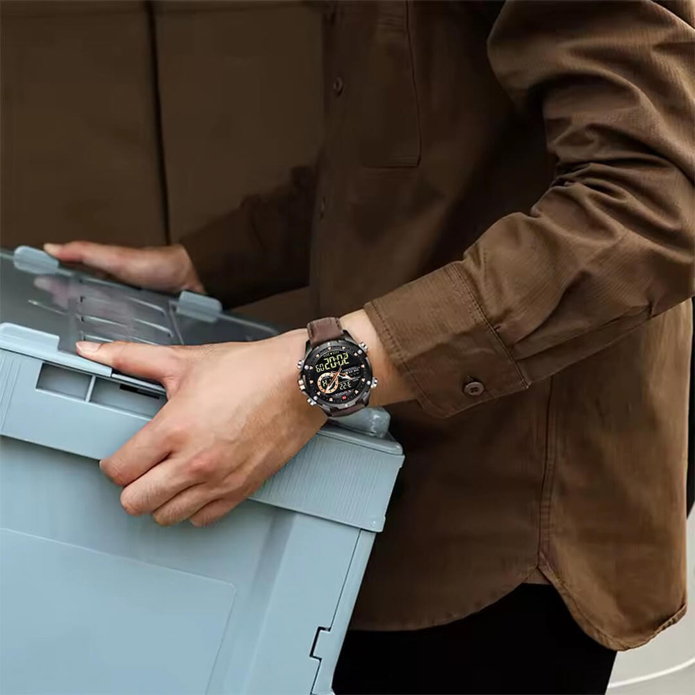 Reloj Naviforce NAV-151 Hombre Cuero Marrón