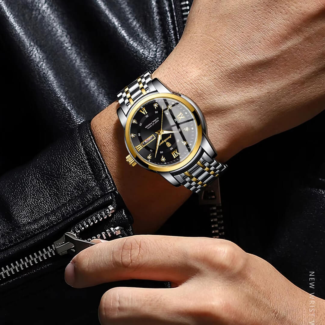 Reloj Poedagar Hombre Acero Plateado | POE-21