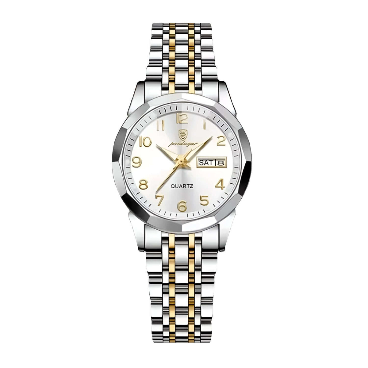 Reloj Poedagar POE-M-3 Mujer Acero Plateado