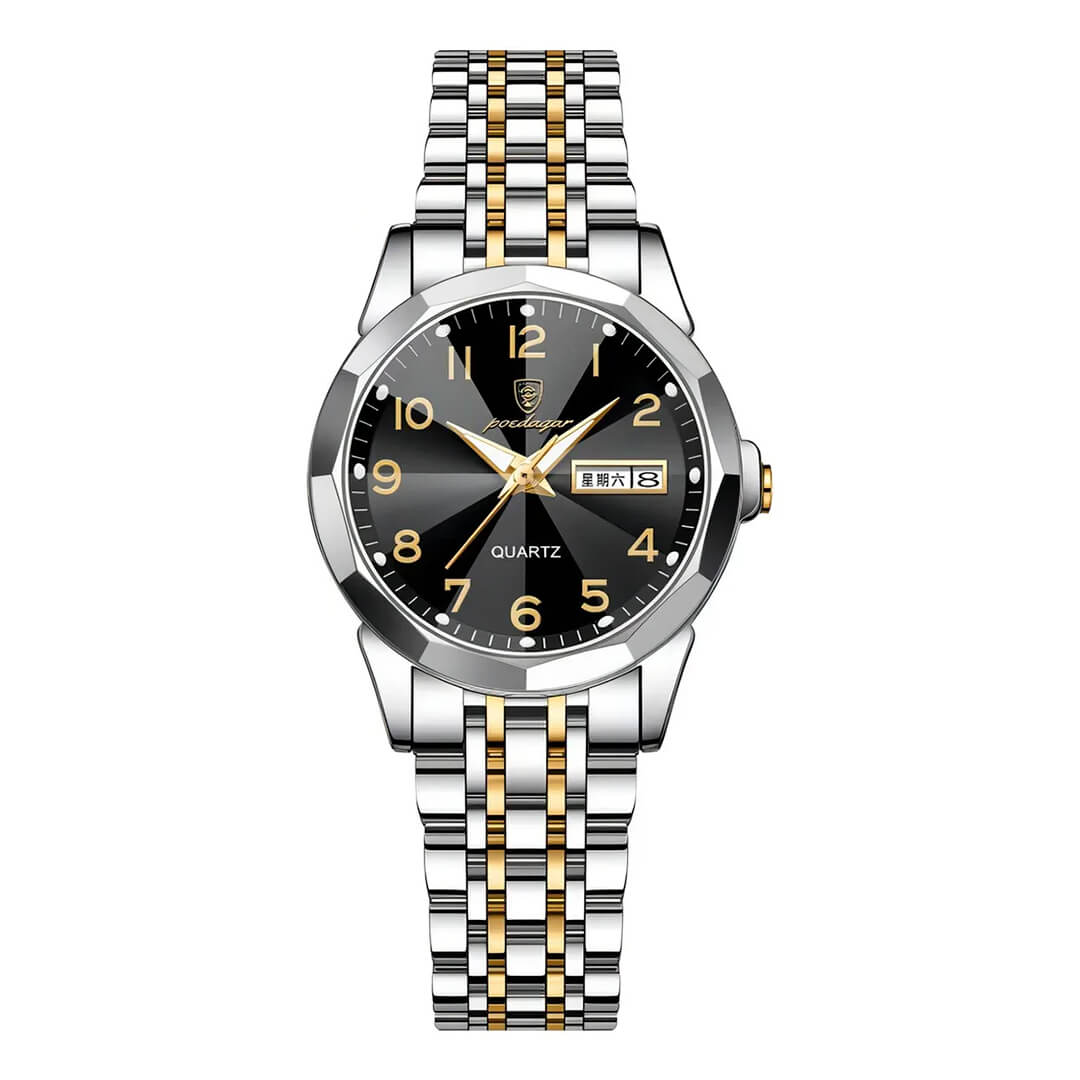 Reloj Poedagar POE-M-1 Mujer Acero Plateado