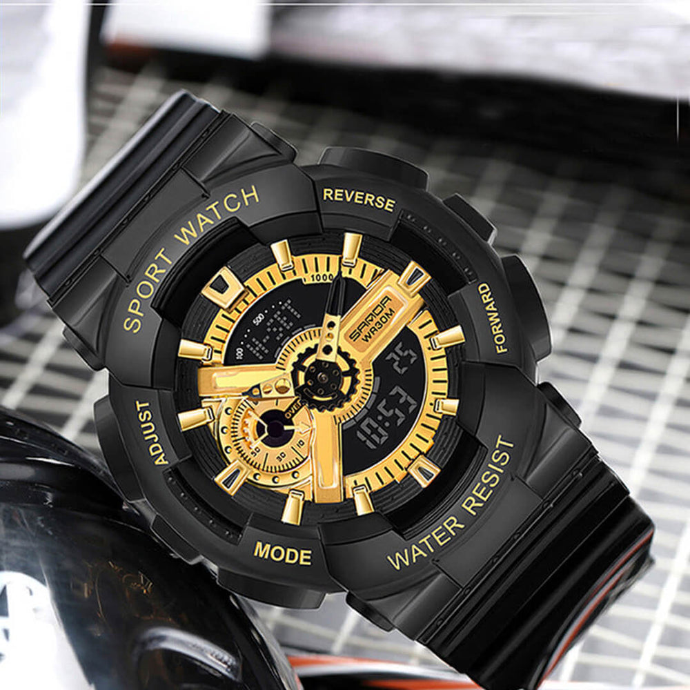 Reloj Sanda SAN-10 Hombre Deportivo Negro