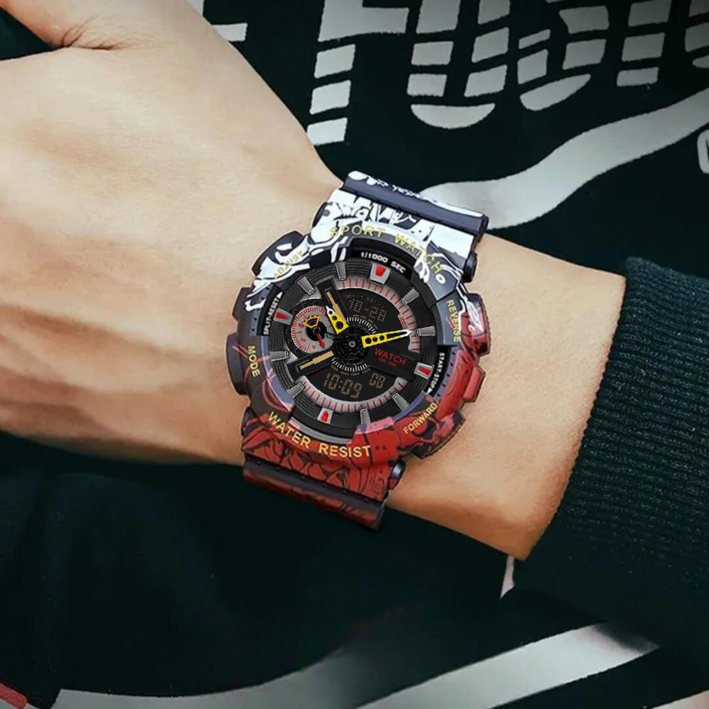 Reloj Sanda SAN-18 Hombre One Piece Multicolor