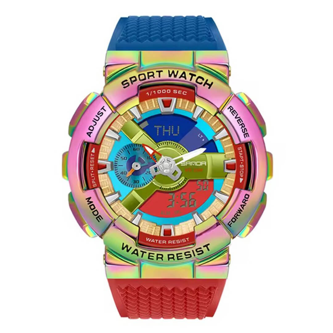 Reloj Sanda SAN-19 Hombre Deportivo Multicolor