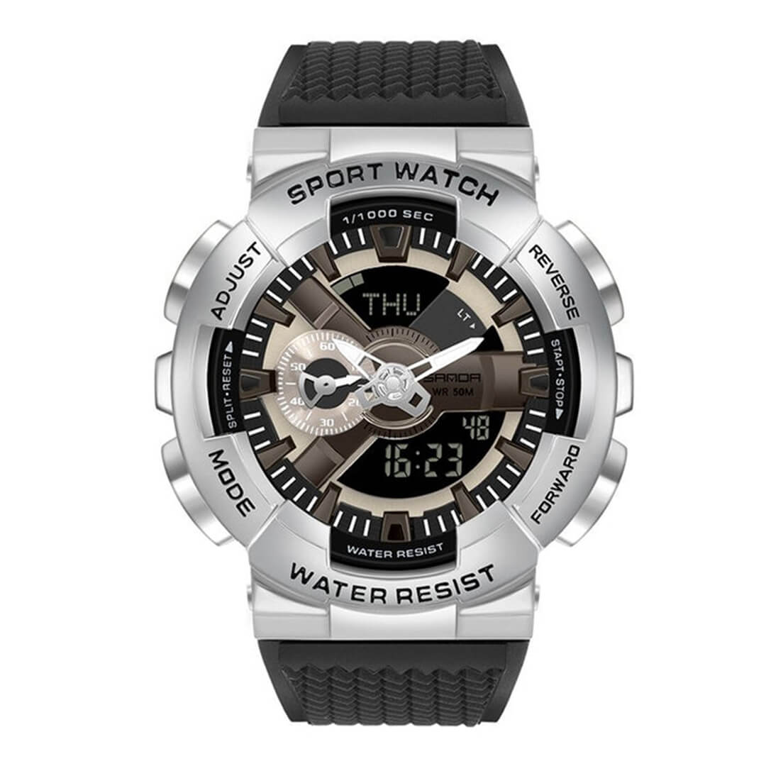 Reloj Sanda Hombre Deportivo Negro | SAN-20
