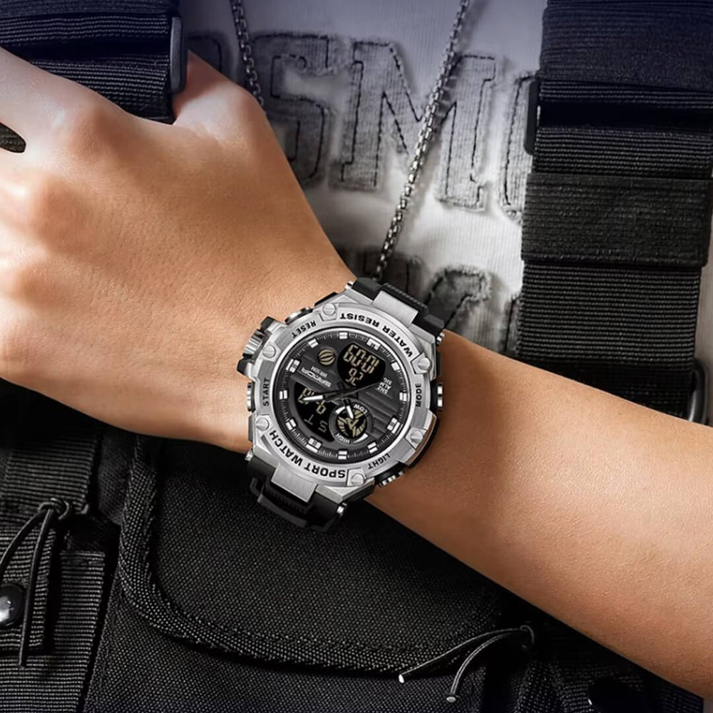 Reloj Sanda SAN-24 Hombre Deportivo Negro