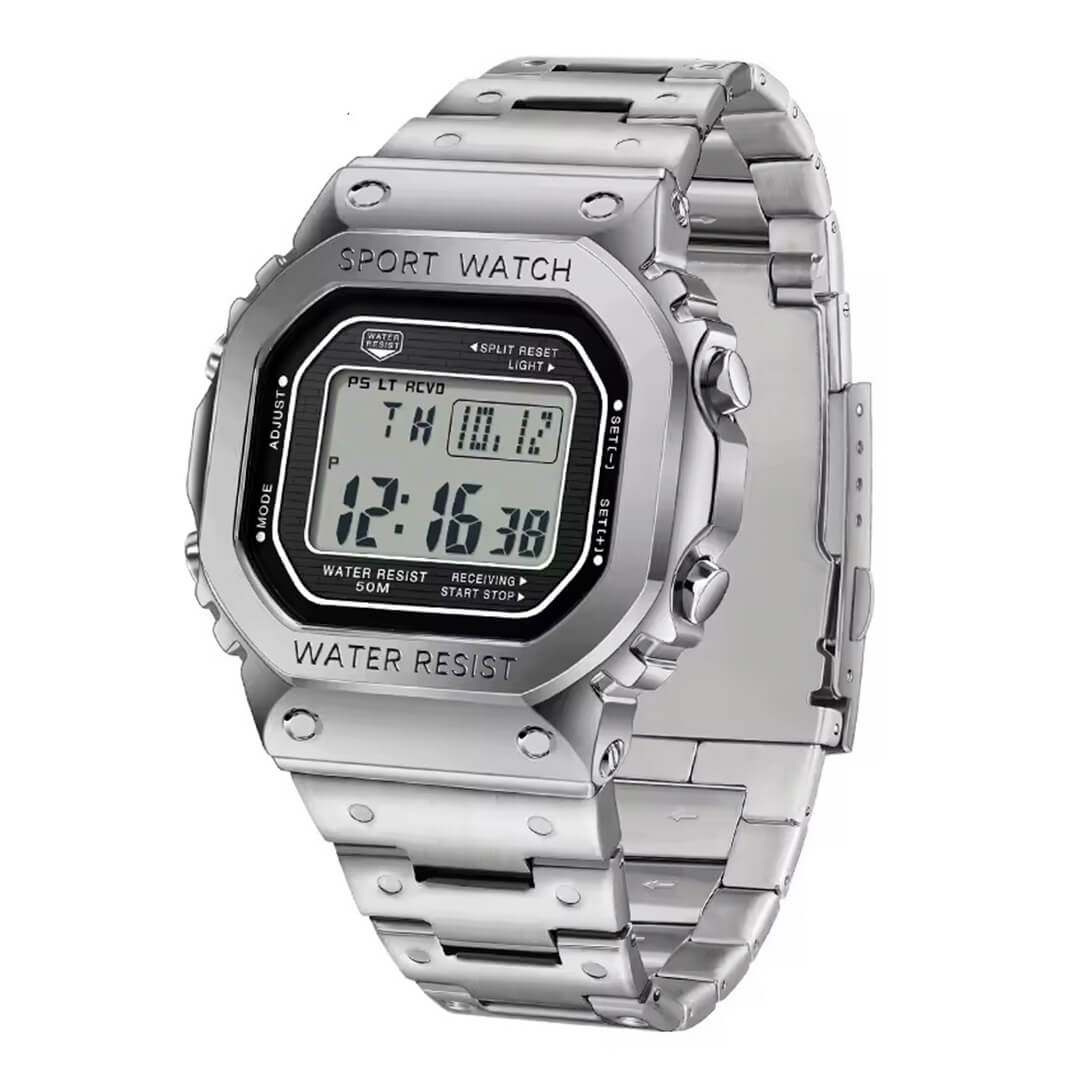 Reloj Sanda Hombre Acero Plateado | SAN-26