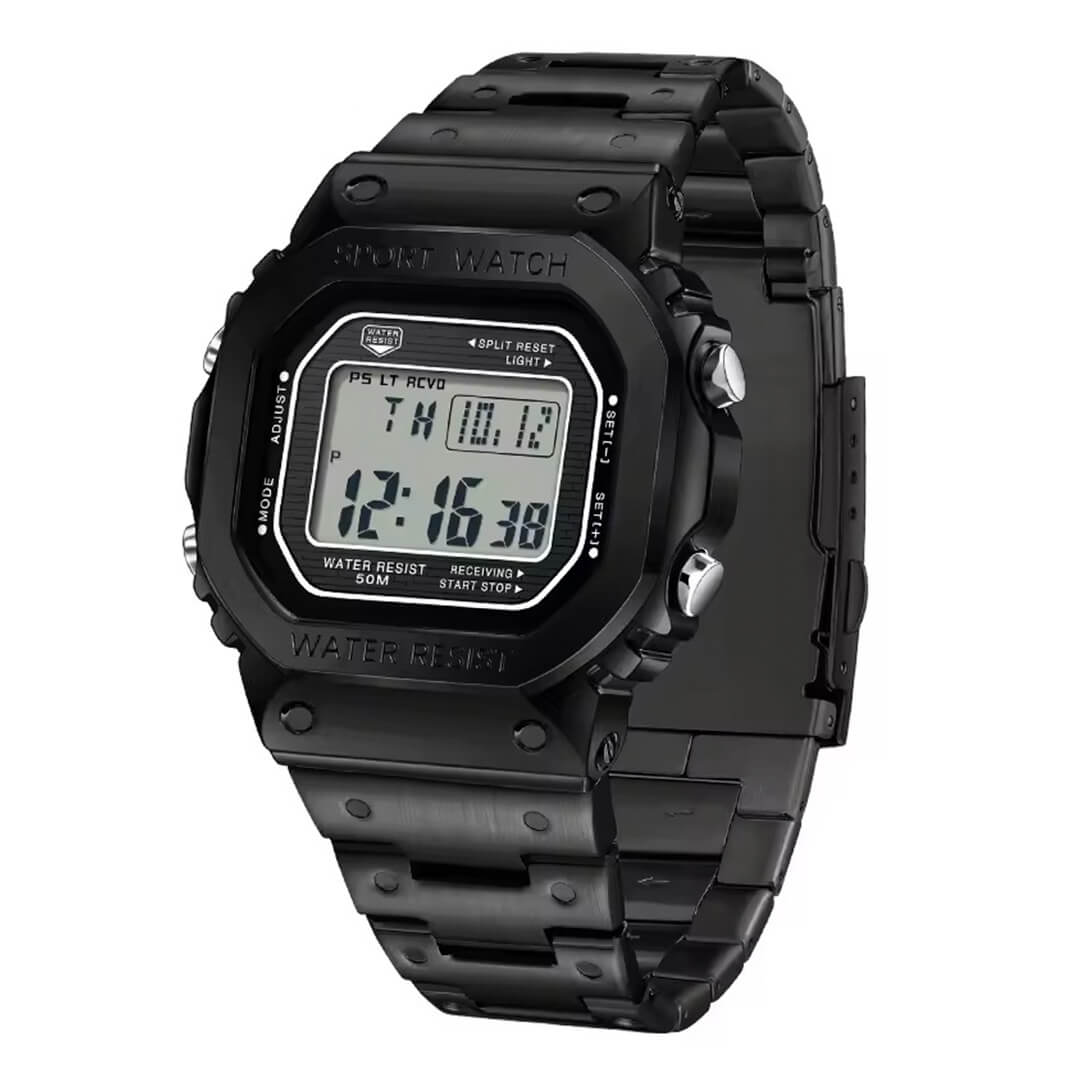 Reloj Sanda SAN-27 Hombre Acero Negro