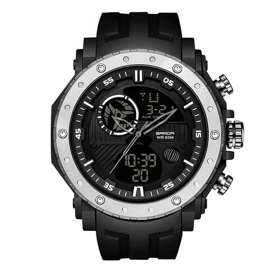 Reloj Sanda SAN-5 Hombre Deportivo Negro