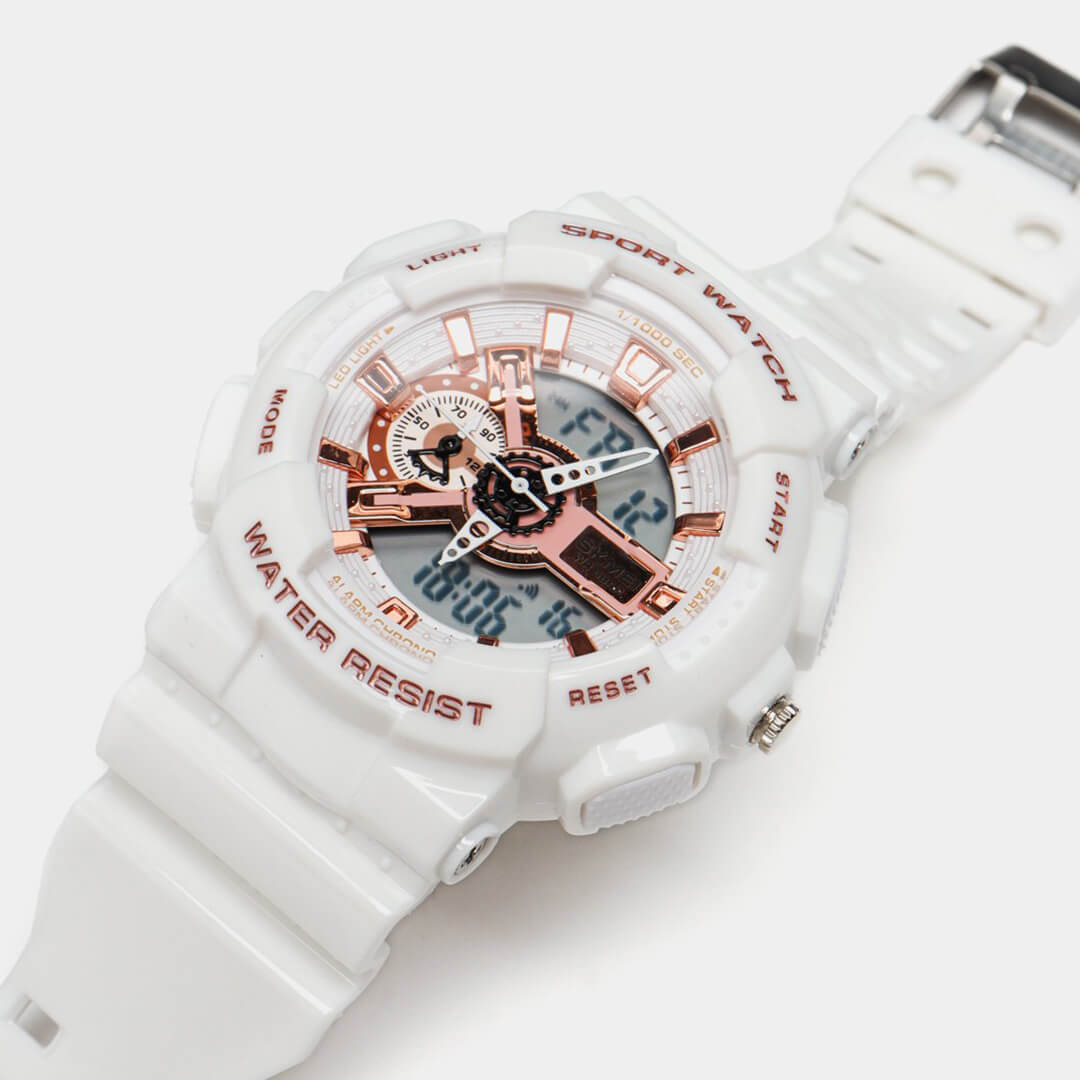 RELOJ SANDA DEPORTIVO BLANCO SAN-M-8