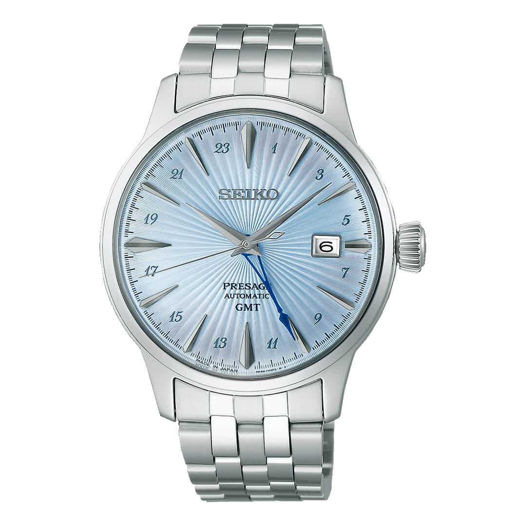Reloj Seiko Presage SSK037 Hombre Automático Plateado
