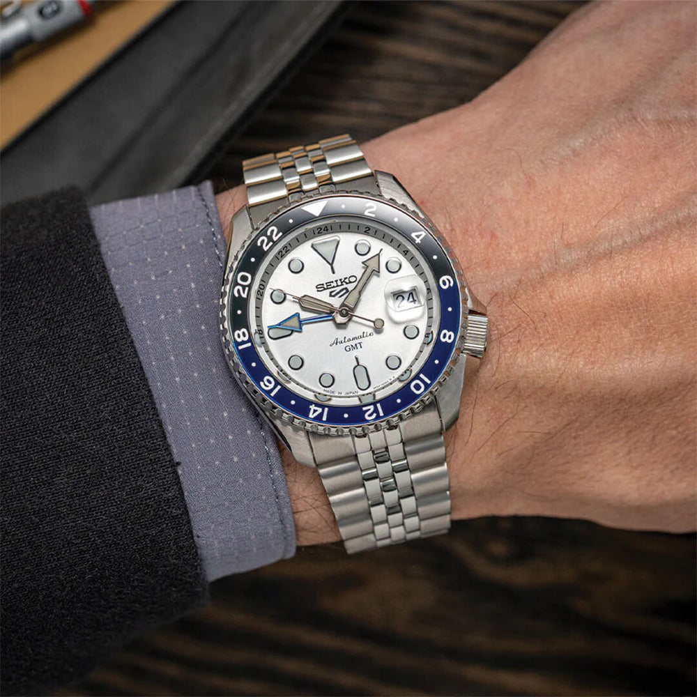 Reloj Seiko 5 Sports SSK033 Hombre Automático Blanco